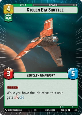 Stolen Eta Shuttle