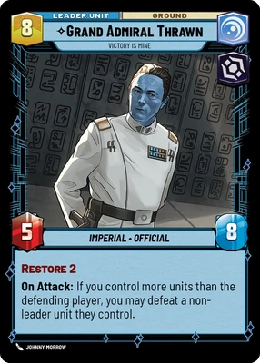 Grand Admiral Thrawn — other side