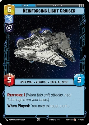 Reinforcing Light Cruiser