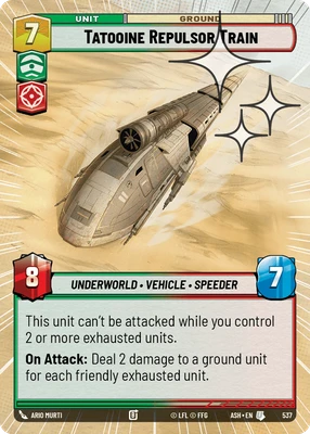 Tatooine Repulsor Train