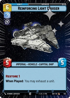 Reinforcing Light Cruiser