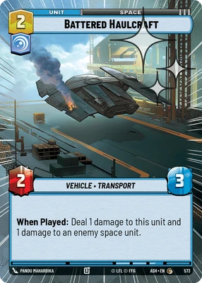 Battered Haulcraft