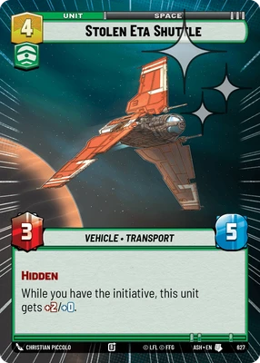Stolen Eta Shuttle