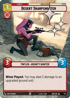 Desert Sharpshooter