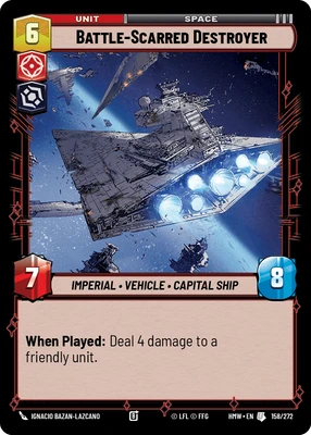 Battle-Scarred Destroyer