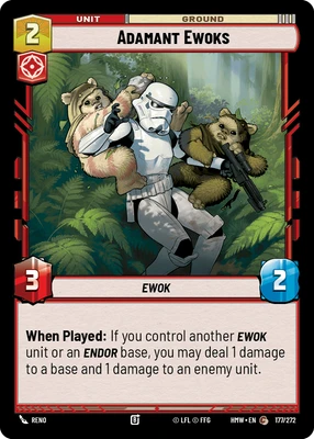 Adamant Ewoks