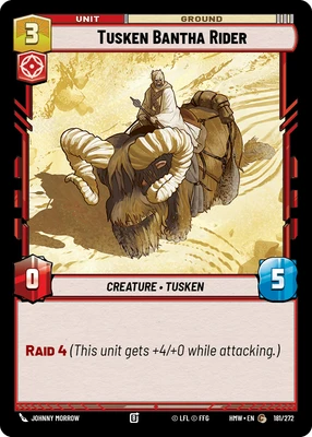 Tusken Bantha Rider