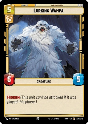 Lurking Wampa