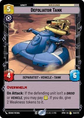 Defoliator Tank