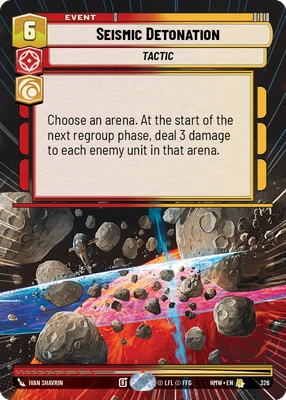 Seismic Detonation