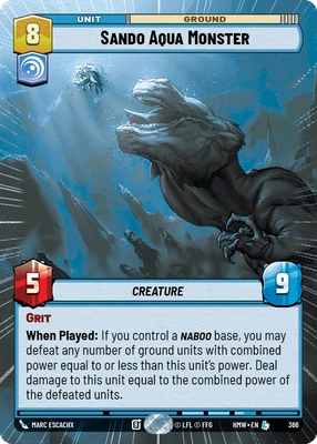 Sando Aqua Monster