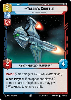 Talzin's Shuttle