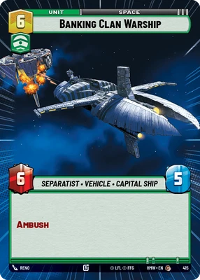 Banking Clan Warship