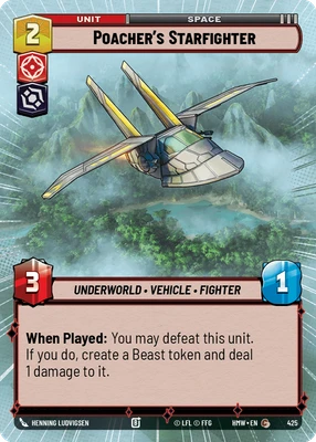 Poacher's Starfighter