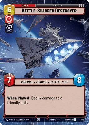 Battle-Scarred Destroyer