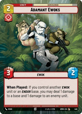 Adamant Ewoks