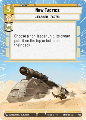 New Tactics