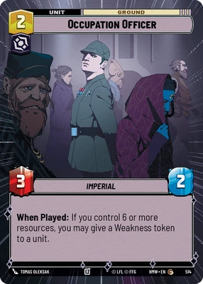 Occupation Officer