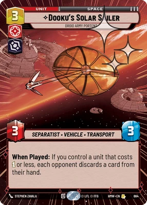 Dooku's Solar Sailer