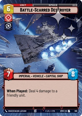 Battle-Scarred Destroyer