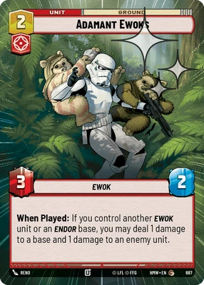 Adamant Ewoks