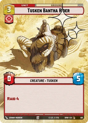 Tusken Bantha Rider