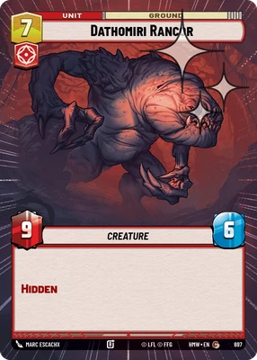 Dathomiri Rancor