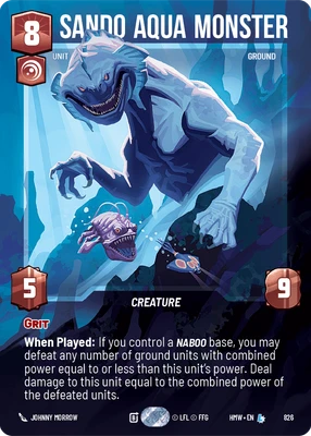 Sando Aqua Monster