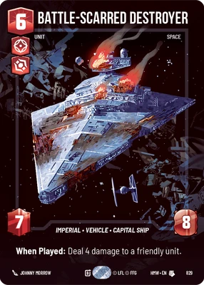 Battle-Scarred Destroyer