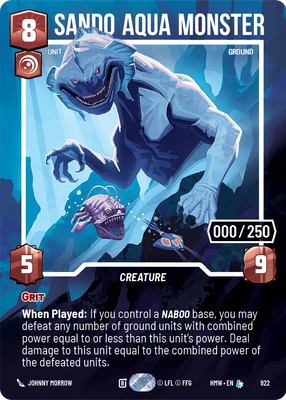 Sando Aqua Monster