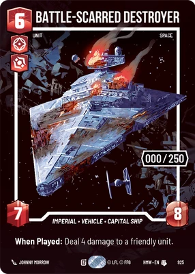 Battle-Scarred Destroyer