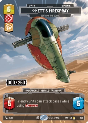 Fett's Firespray