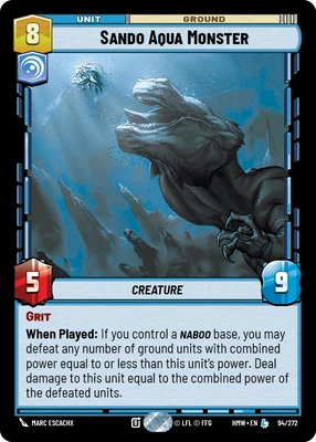 Sando Aqua Monster