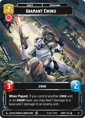 Adamant Ewoks