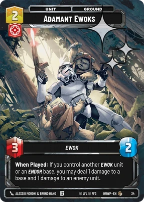 Adamant Ewoks