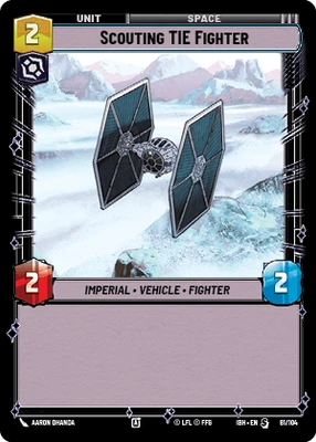 Scouting TIE Fighter