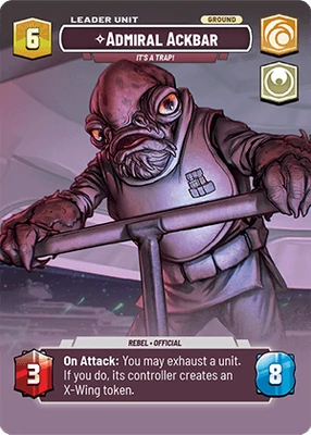 Admiral Ackbar — other side