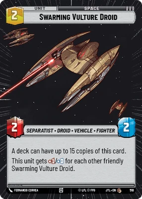 Swarming Vulture Droid