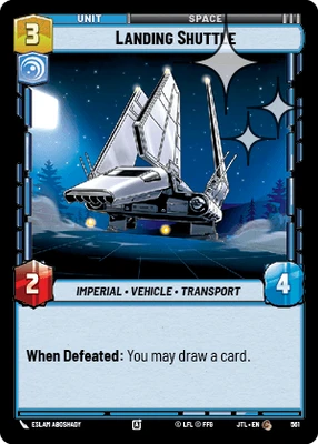 Landing Shuttle