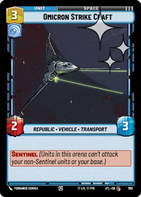 Omicron Strike Craft