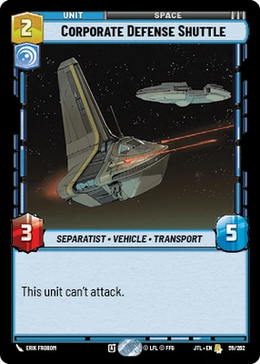 Corporate Defense Shuttle