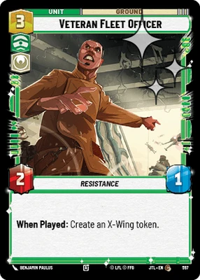 Veteran Fleet Officer