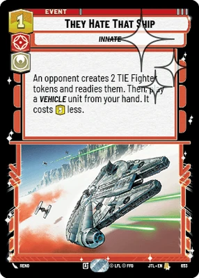 They Hate That Ship