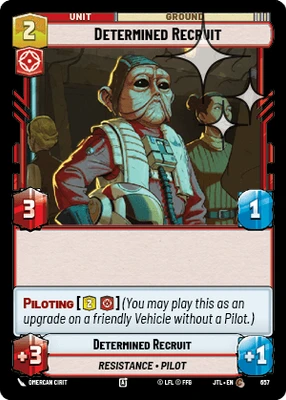 Determined Recruit