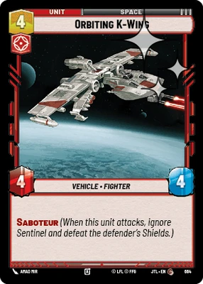 Orbiting K-Wing