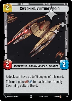 Swarming Vulture Droid