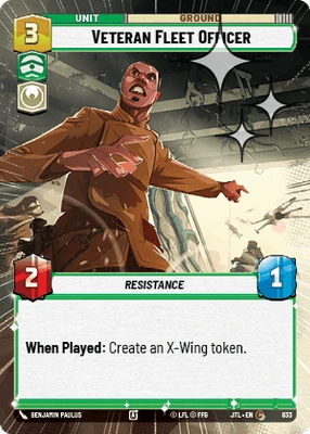 Veteran Fleet Officer