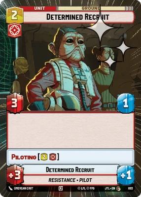 Determined Recruit