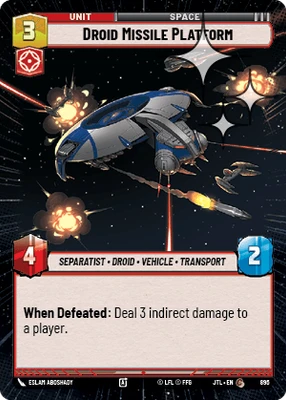 Droid Missile Platform