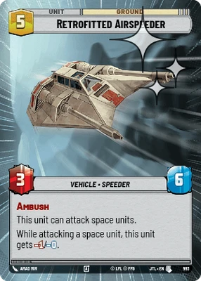Retrofitted Airspeeder